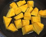 ゆであずき缶で簡単！かぼちゃのいとこ煮作り方1写真