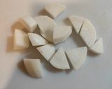 豚と大根ほうれん草の味噌汁作り方2写真
