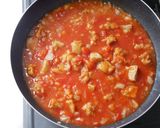 不器用冷凍唐揚パスタ作り方2写真