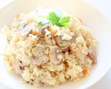 炊飯器で簡単【マッシュルームピラフ】作り方3写真