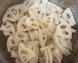 蓮根のきんぴら作り方1写真