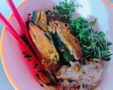 ＊胡瓜と納豆といわし蒲焼缶のサラダ＊作り方2写真