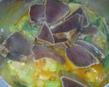 鰹とチンゲン菜 筍のピリ辛中華煮込み♡作り方6写真