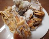 カンゾウの蕾、キノコなどの美味しい油炒め作り方3写真