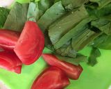 サラダ仕立ての汁無し風担々麺風・・作り方1写真