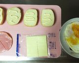 ディナーロールで！ホットサンド♪作り方1写真