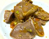 豚タンのさっぱり梅肉和え作り方5写真
