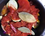 夏野菜の冷製ラタトゥイユ☆砂肝トリッパ風作り方9写真