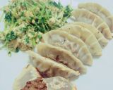 簡単☆キーマカレー餃子作り方4写真
