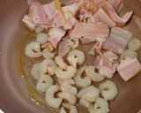 ☆ベーコンとえびパスタ☆作り方4写真