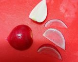 材料二つ❤ラディッシュの金魚飾り作り方1写真