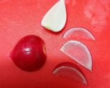 材料二つ❤ラディッシュの金魚飾り作り方1写真