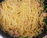 ☆ベーコンとえびパスタ☆作り方17写真