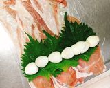 にんにく味でうずらの卵と大葉の豚肉ロール作り方3写真