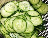 暑い日に♪きゅうりのさっぱり梅・大葉あえ作り方1写真