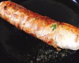 にんにく味でうずらの卵と大葉の豚肉ロール作り方11写真
