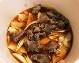 牛スジ丼♡作り方3写真