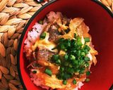 牛スジ丼♡作り方5写真