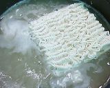 あら汁ラーメン・サッポロ一番塩ラーメン作り方3写真