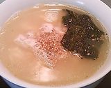 あら汁ラーメン・サッポロ一番塩ラーメン作り方4写真