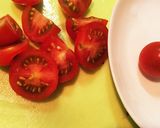 すぐ出来る☆爽やかトマトのおかず作り方1写真