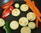 野菜の焼きびたし作り方2写真