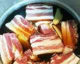 圧力鍋で☆甘酢で美味しい豚の角煮☆作り方2写真