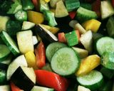 長島大陸で採れた新鮮夏野菜のラタトゥイユ作り方3写真