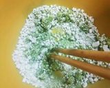 お手軽！市販の抹茶ミルクDE抹茶白玉♪作り方2写真