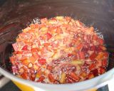 赤いルバーブジャム作り方5写真