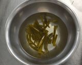 ナスと青梗菜の焼チキンサラダ作り方1写真
