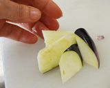 ナスと青梗菜の焼チキンサラダ作り方4写真