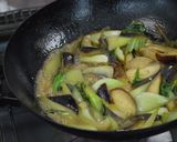 ナスと青梗菜の焼チキンサラダ作り方9写真
