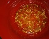 サッポロ一番塩らーめんで　混ぜそば風辛麺作り方1写真