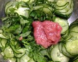 暑い日に♪きゅうりのさっぱり梅・大葉あえ作り方4写真