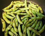 【カレー風味】ホクホク焼き枝豆♪作り方3写真