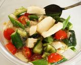 トロトロ夏野菜のさっぱり爽快サラダ作り方5写真
