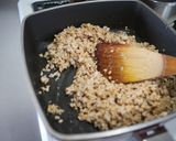 簡単！納豆と鶏挽肉のパスタ作り方6写真