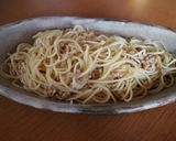 簡単！納豆と鶏挽肉のパスタ作り方9写真