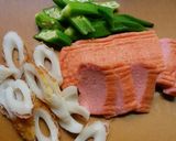 夏限定❗冷凍うどんで讃岐冷やしかけうどん作り方9写真