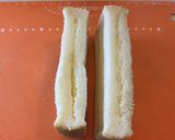 ☆ゆで卵のポケットサンドトースト☆作り方3写真