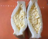 ☆ゆで卵のポケットサンドトースト☆作り方4写真