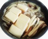 身体温まる☆キムチとたっぷり生姜の肉豆腐作り方2写真