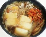 身体温まる☆キムチとたっぷり生姜の肉豆腐作り方4写真