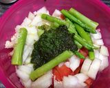 トマトと玉ねぎのバジル風味マリネ作り方2写真