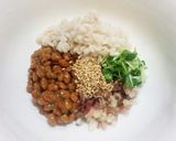 ダイエットの最強コラボ☆もち麦納豆作り方2写真