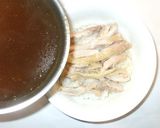 鶏カレー味の簡単スープ丼♪お昼ご飯・夜食作り方8写真