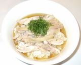鶏カレー味の簡単スープ丼♪お昼ご飯・夜食作り方9写真