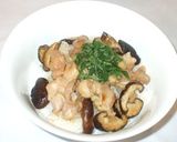 焼き鶏と椎茸の混ぜご飯♪簡単焼き鳥のタレ作り方7写真