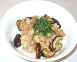 焼き鶏と椎茸の混ぜご飯♪簡単焼き鳥のタレ作り方7写真